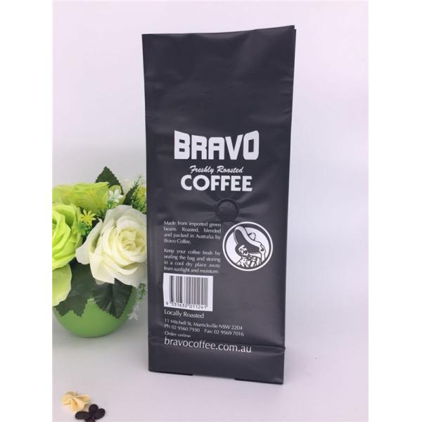 Coffee Flat Bottom Bag Food Packaging Printing Bag With Zipper 49 X 32 X 27cm