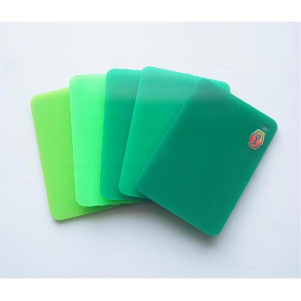 Scratch Resistant Colored Cast Acrylic Sheets Cast Forming For Different Customer Requirements