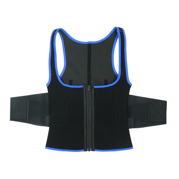 Neoprene 5XL Sauna Compression Vest Sweat Vest Waist Trainer Plus Size
