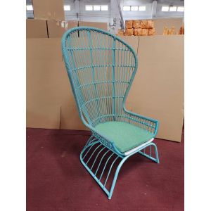 ODM UV Resistent Restaurant Cafeteria Outdoor Seating Dining Chair For Garden