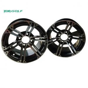 Cheap 14Inch Golf Cart Hubcaps , Black Hub Wheel Covers For Golf Cart wholesale