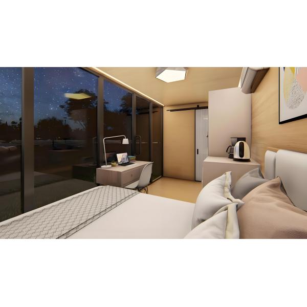 Prefabricated Space Capsule Houses Combined Fully Equipped