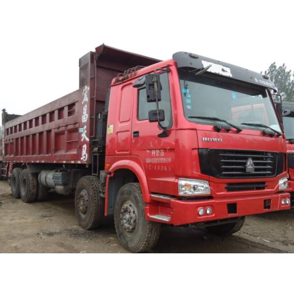 Popular Used Dump Trucks / 6x4 Dump Truck With HOWO Engine Euro III Emission Standard