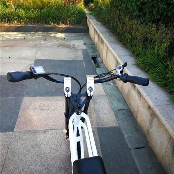 Brushless Motor Electric Off Road Bike , Electric Fat Tire Mountain Bike Max Speed < 30km/H