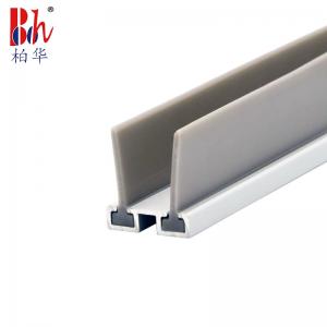 Cheap Windproof Door Bottom Seal Strip Aluminium Alloy With TPE Rubber Tape wholesale
