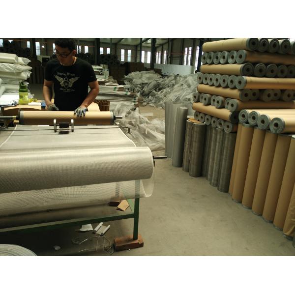 1.2m Width 16x14 Rectangle Wire Mesh / Aluminium Mosquito Mesh For Windows
