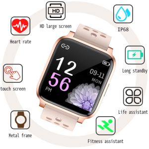 CE Rohs X3 Smart Watch 180mAh Waterproof Ip68 Smartwatch