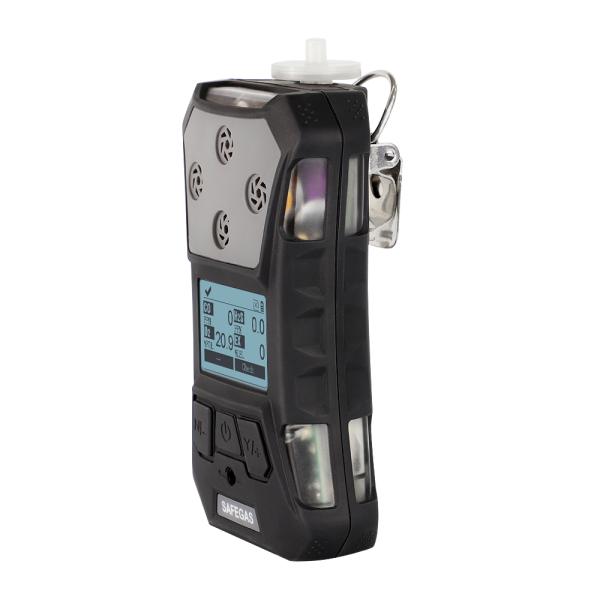 Portable Multi Gas Detector with 15 Hours Continuous Operation IECEx and ATEX Certificate