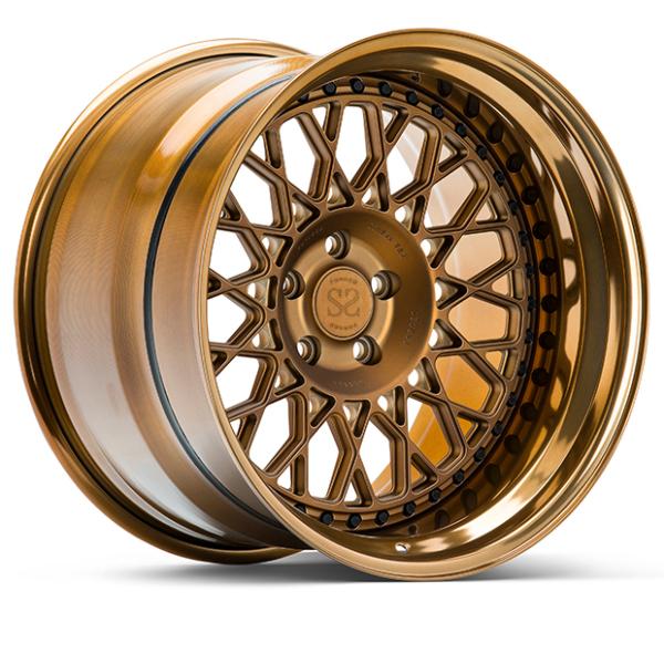 Aluminum 3 piece customized rims luxury 718 812 veyron car forged wheel