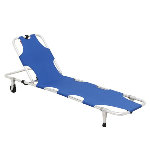 OEM Aluminum Alloy Folding Stretcher For Emergency Rescue Medical Manual