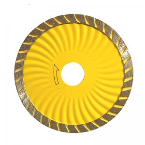 China Turbo Wave Diamond Saw Blade for Granite and Concrete cutting on sale