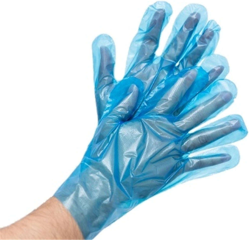 Cheap Kitchen Home Catering Crayfish Barbecue Pe Film Gloves Thickened Disposable Plastic Gloves Durable Waterproof wholesale
