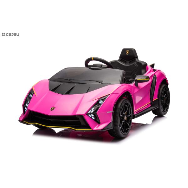Kidzone Kids Electric Ride On 12V Licensed Lamborghini Aventador SV Battery Powered Sports Car Toy