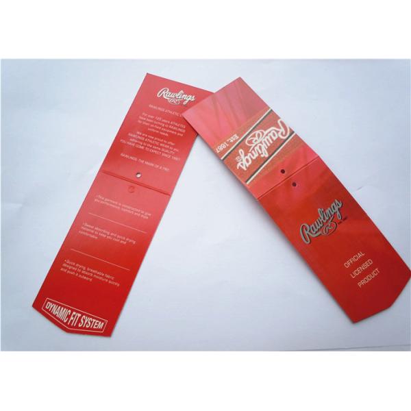 Printed Paper Tag Fabric Woven Clothing Labels Custom Apparel Tags And Labels Lightweight