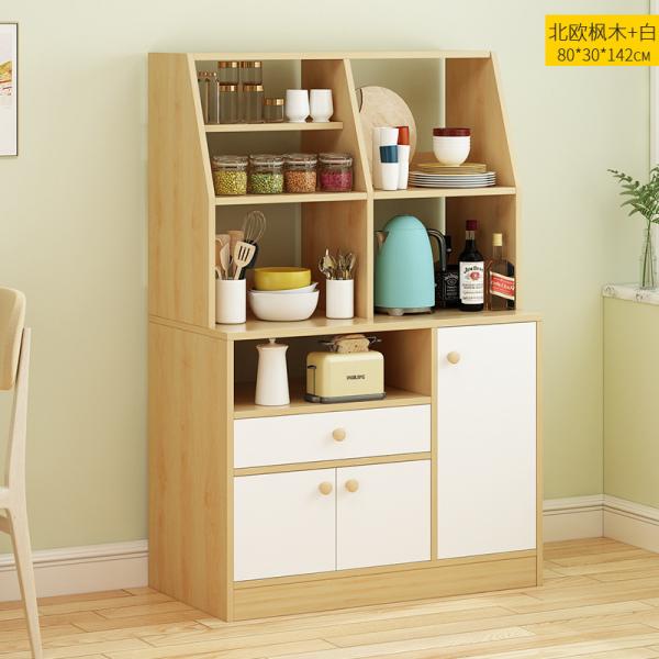 ODM Narrow H1.42m Kitchen Sideboard Cabinet For Saving Space