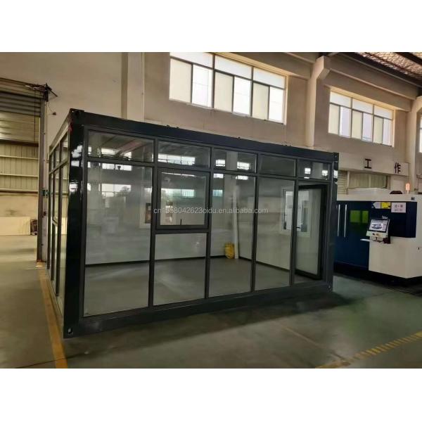 Aluminum Alloy Windows Luxury Modern Wooden Workshop Display Cabinet for Apartment or Holiday House Storage Solution