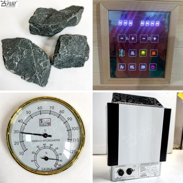 Purely Dry Solid Wood Wet Steam Sauna Room