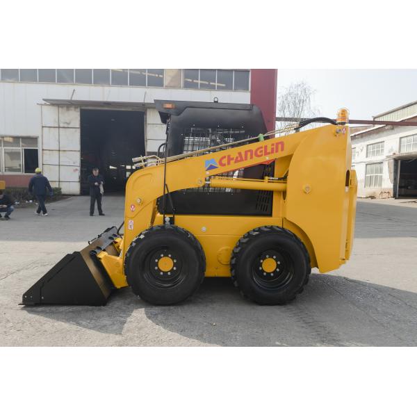 Changlin Yellow Skid Loader Excavator 255F 0.4M3 Operating Weight 2400 Kg
