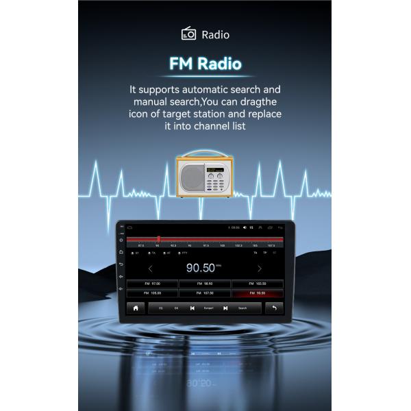 Android 12 Car Radio AM FM RDS Carplay 9 inch Car Multimedia Player Wifi Octa core 2G+32G 4G LTE Auto Radio Stereo