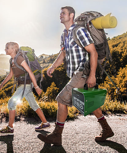 AC HM150 Portable Solar Power Station USB5V Portable Solar Backup Power