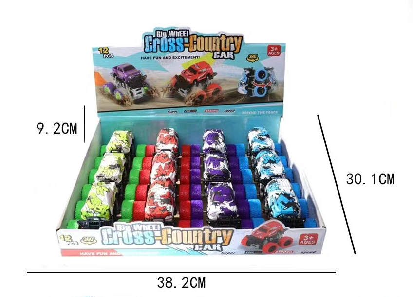 Factory Wholesale Big Wheel Toys Car Friction Toys Mini Inertia Car Toys Best-Selling Global