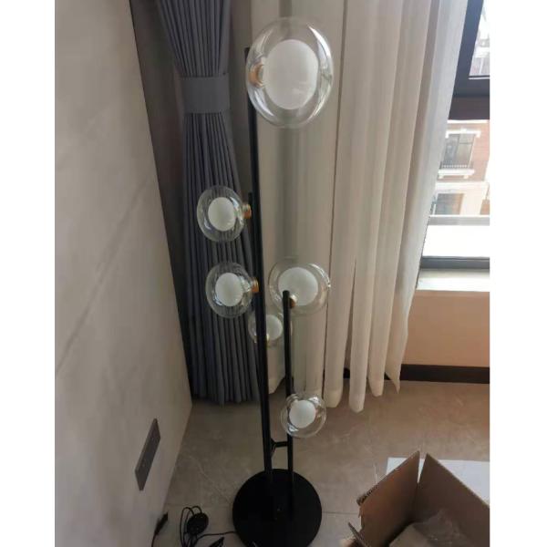 Simple Nordic LED Floor Lamp For Bedroom Study Living Room Decoration Vertical Fixture(WH-MFL-100)