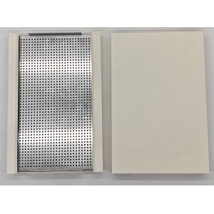 Seamless Sound Absorbing Suspended Ceiling Tiles Aluminum Microperforated