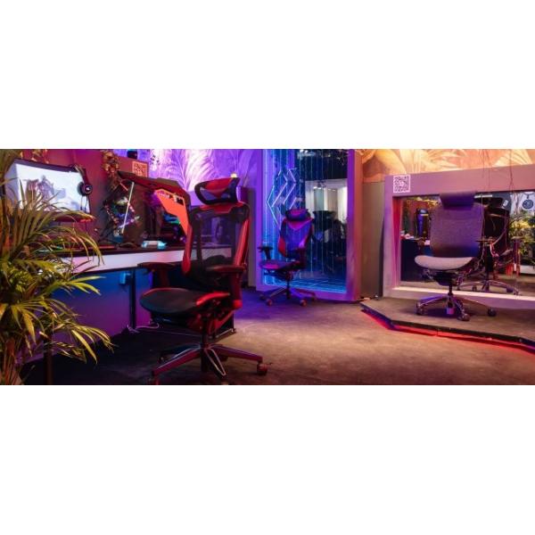 Marrit Black Computer Chair for Back Pain High Back Swivel Gaming Chair