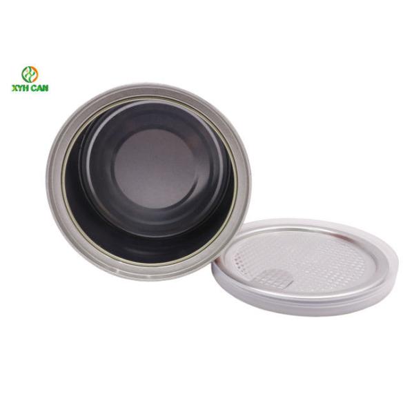 Round Tin Cans for food packing CMYK 4C Printing Food Tin Boxes 0.19mm Tinplate
