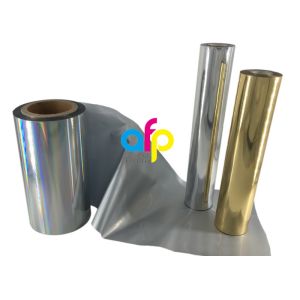 Cheap Paper / Paperboard Holographic Film Roll , Metalized Silver / Gold Hot Foil wholesale