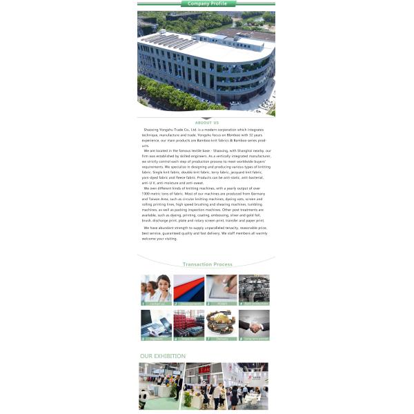 Shaoxing Feimei Factory Cotton Rayon Knitted Rib Fabric for Garment