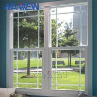 China New Construction Morden Aluminium Modern Superior Modern White Double Hung Windows Oem Odm for sale