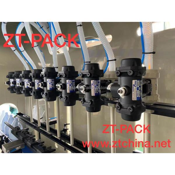 Automatic Acid Filling PVC Bottling Line Liquid Filling Machine for Harpic Packing