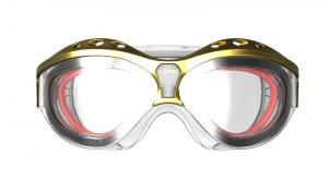 Cheap Waterproof Swimming Goggles , Water Sport Goggles Anti Dust Shatter Resistance wholesale