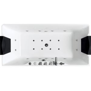 Sanitary Grade Acrylic Massage Bathtub M1787 Alkali Free 3C Certificate