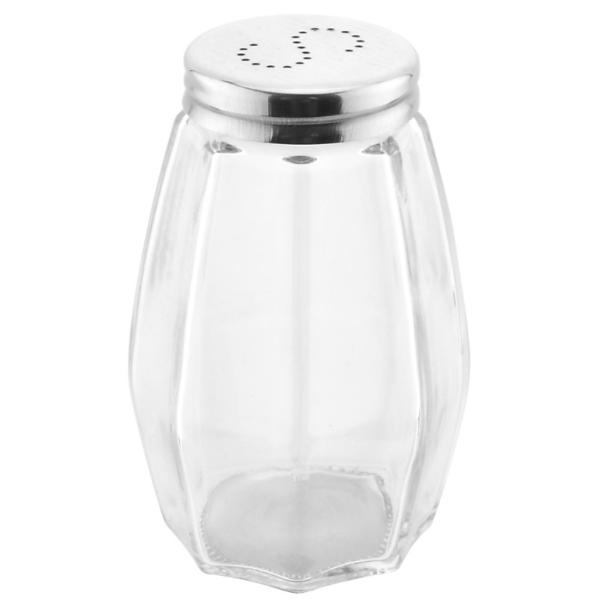 Salt and Pepper Shakers Soy Sauce and Oil Dispensers / High Transparent Glass Condiment Pots