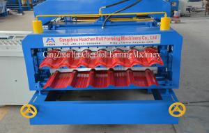 Cheap Corrugated Iron cold roll forming equipment , Concrete Roof Tile making Machine wholesale