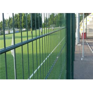 Cheap Industry 2m Height Steel Welded Wire Fencing Security Metal With Round Post wholesale