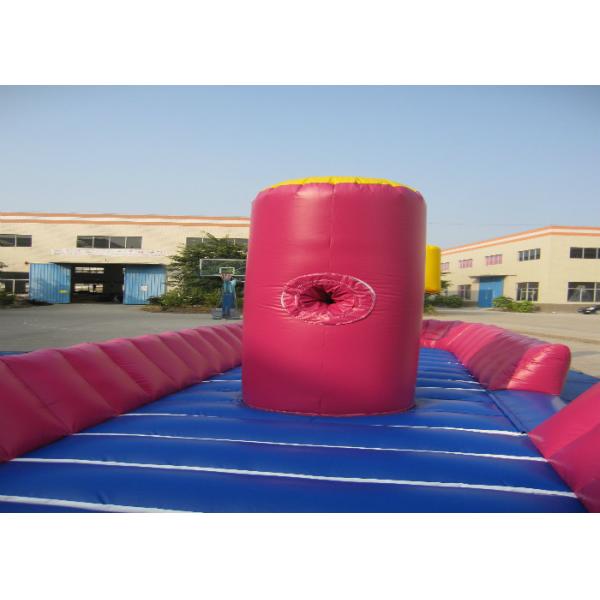 Colourful Inflatable Toddler Playground , Inflatable Playground Competitive basketball shooting 11.2 X 3 X 3m