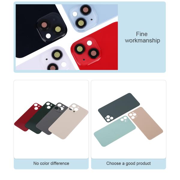 Iphone 13 Phone Back Glass Screen Rear Cover Case Replacement