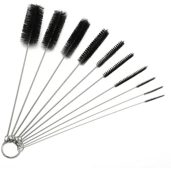 Economical Dirt Clean Use Straw Pipe Cleaning Brush With Nylon Bristle