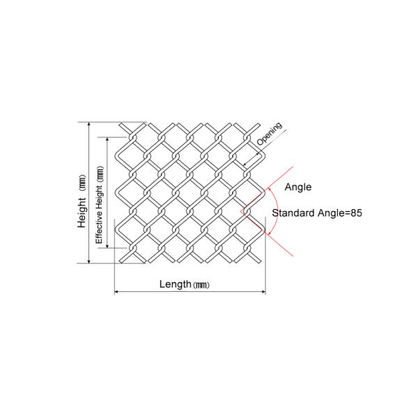 Woven Vinyl Coated Chain Link Fence Gate With Galvanized Steel Wire Fit Backyards
