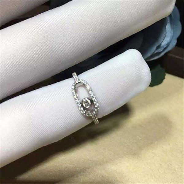 Jewelry factory in Shenzhen, China Mk ring 18k white gold yellow gold rose gold diamond ring
