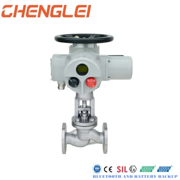 CE IP65 Large High Force Multi Flange on off Electro Actuator.