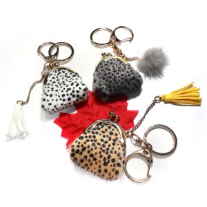 Buy cheap Portable Handmade Leather Personalised Bag Keyring CE Approved from wholesalers