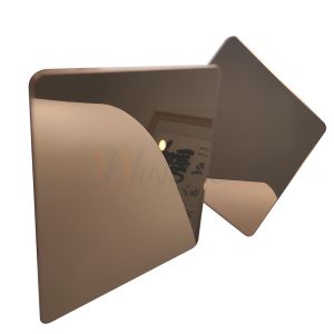 Cheap ASTM A240 Grade 201 304 316 Red Copper Stainless Steel Cold Rolled Sheet Mirror Finish wholesale
