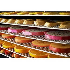 New Industrial Tray Dryer Food Dehydrator Fruit Drying Machine