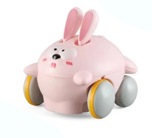Factory Wholesale Baby Grab Toys Education Rattle Roll Car Cartoon Children&prime;s Toys Baby Toys Inertia Animal Car
