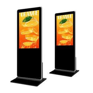 Cheap 55-inch 16:9 Vertical LCD Digital Signage Machine 4000:1 Contrast Ratio And Wi-Fi SD Card Ads Display wholesale