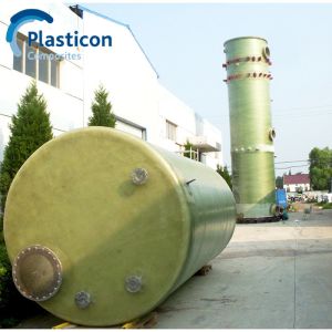 Cheap Green FRP Tank Chemical Fiberglass Reinforced Plastic Tank wholesale